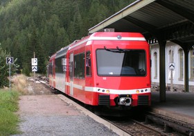 Le 14 août 2006, la Z 852 part de Vallorcine en direction du Châtelard.