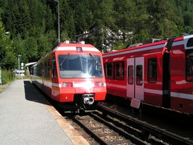 La gare de Montroc, ouverte au public il y a quelques années encore,