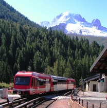 Le 15 août 2006, la Z 851 quitte Montroc en direction d’Argentière.