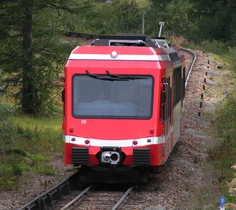 Le 15 août 2006, la rame n<sup>o</sup> 52 arrive à l’arrêt du Buet.
