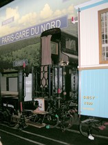 Plate-forme de commande du wagon plat ZS 10420.