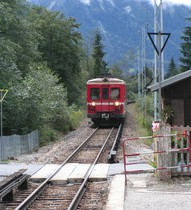 Passage à  niveau aux Pélerins.