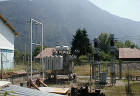 Sous-station d’alimentation en énergie électrique de Chedde.