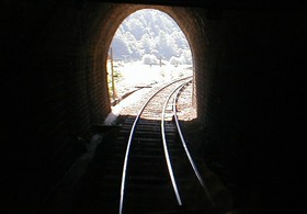 Tunnel du Châtelard.