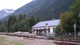 Gare de Chamonix.