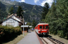 Gare des Praz.