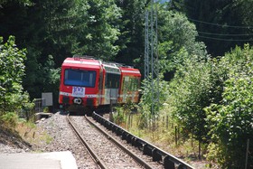 Après la ligne droite, on arrive à Taconnaz.