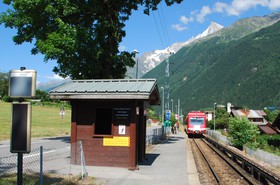 Une rame Z 850 aux Moussoux en 2008.
