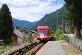 Une Z 850 en provenance du Fayet arrive aux Moussoux.