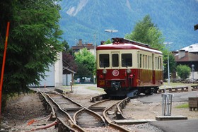 Les voies de service de Chamonix accueillent la Z 604 à l’été 2008.