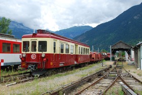En 2009, la Z 604 attend toujours son départ pour la Cité du train.