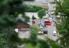 Une Z 850 quitte la gare des Pélerins.