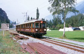Matériel ancien à Vernayaz.