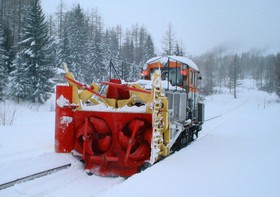 Chasse-neige CN 4 au Buet.