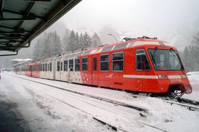 UM de Z 800 à Argentière à l’hiver 2001-2002.