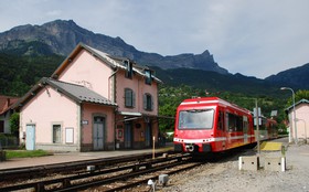 La gare de Chedde.