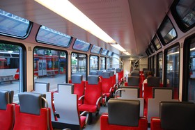 Aménagement intérieur d’une rame Z 850.